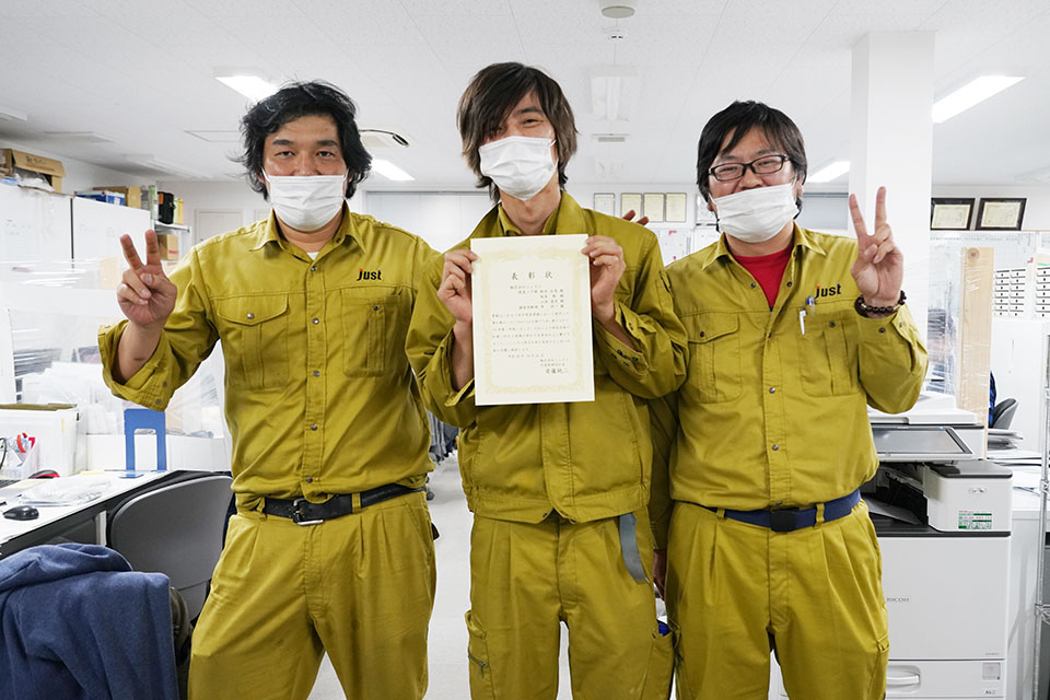探査コア部地中チームの皆さん、おめでとうございます!パート1