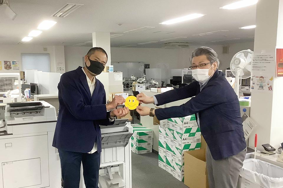 大阪営業所の堀川さん、自由枠部門の敢闘賞受賞です!おめでとうございます!