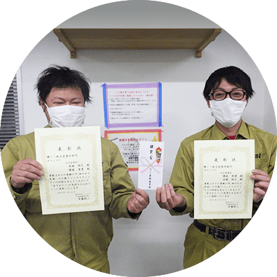 仙台営業所　髙橋 朋之さん　櫻庭 寿貴さん