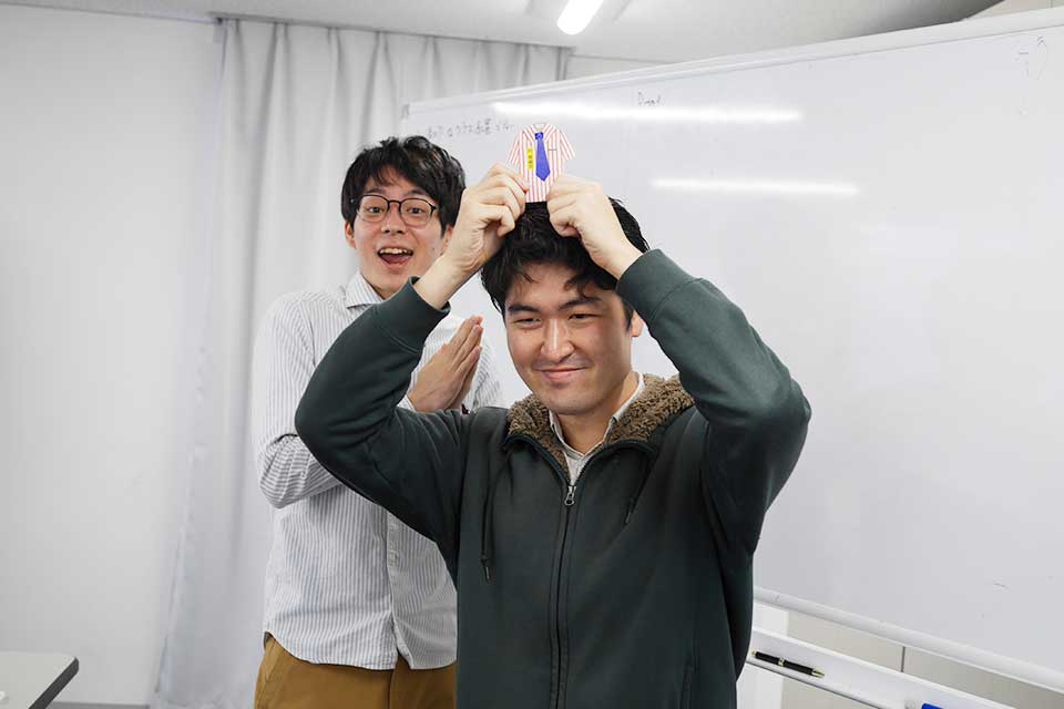 一緒にミーティングしていた推薦者の髙橋さんと仲良くパシャリ!