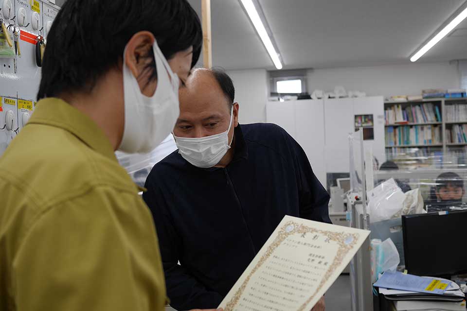「え?賞状の文章長くない?」<br>※受賞理由は推薦文をご覧ください!