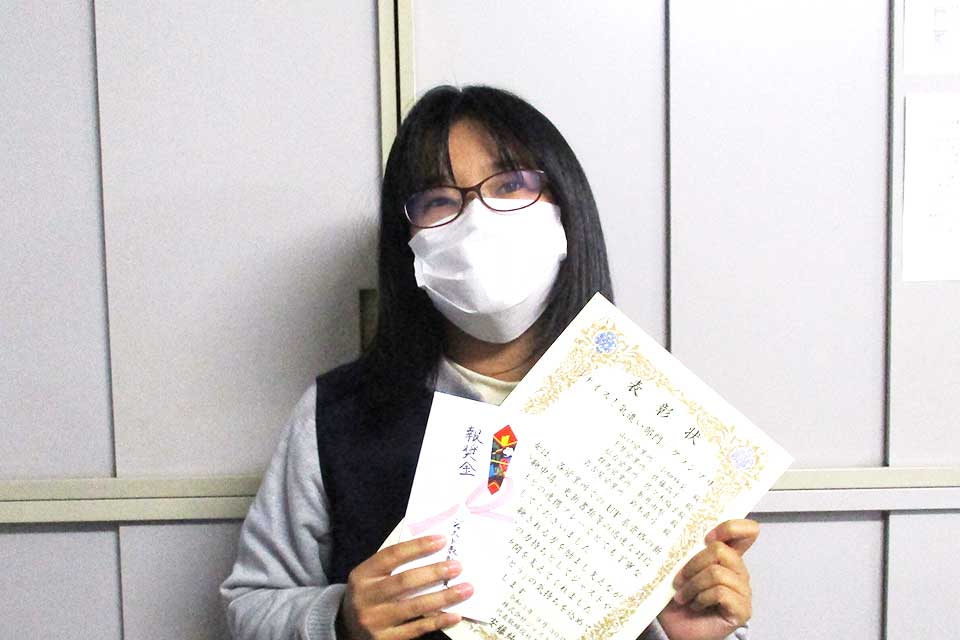 山口営業所の小畑さん、気遣い部門グランプリ受賞おめでとうございます!