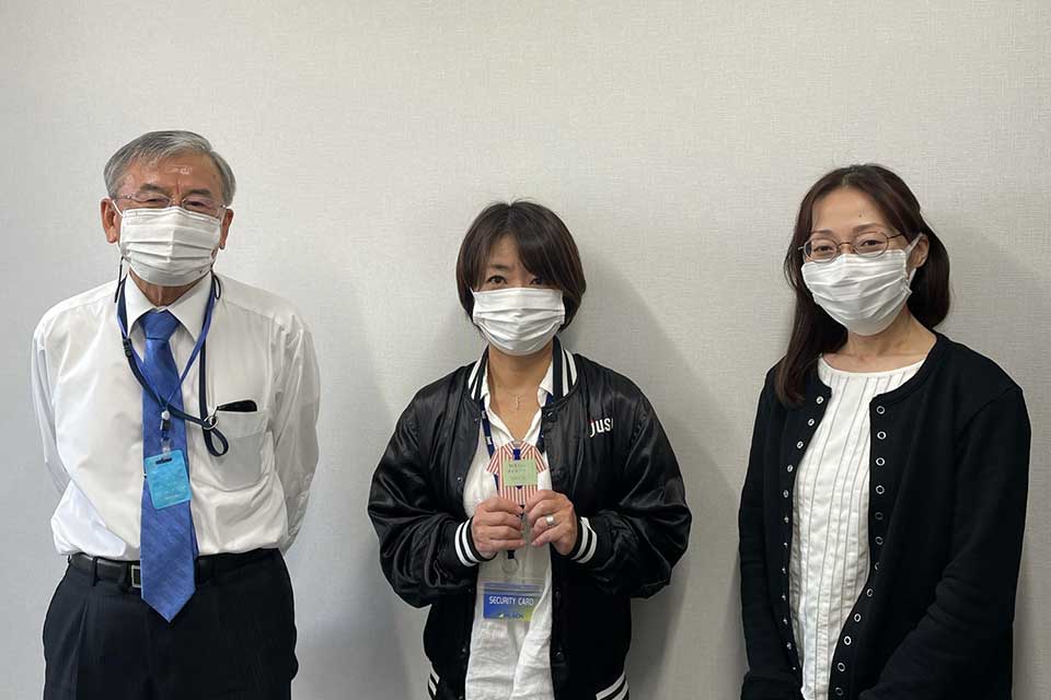名古屋営業所の三輪さん渡邉さん、社内美化部門敢闘賞おめでとうございます!