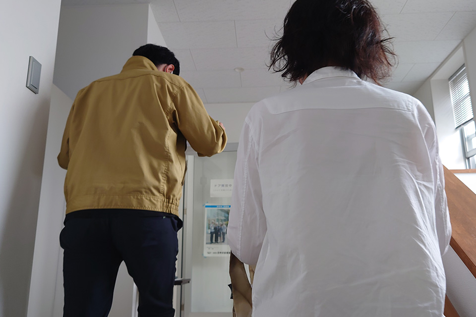 3号館に侵入成功です