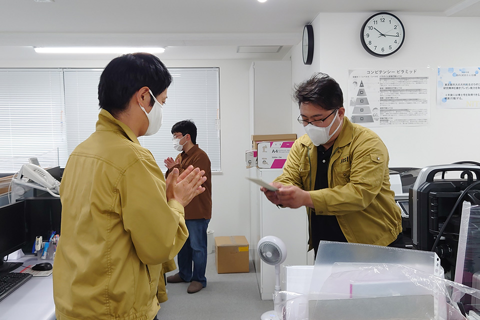 財津さんは兼澤さんと一緒に真の！スペシャリスト部門の敢闘賞も受賞です。<br>おめでとうございます！！